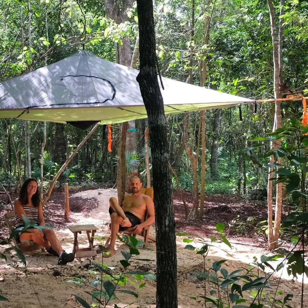 Parque de Campismo Shambala Camping & Wellness Puerto Morelos México